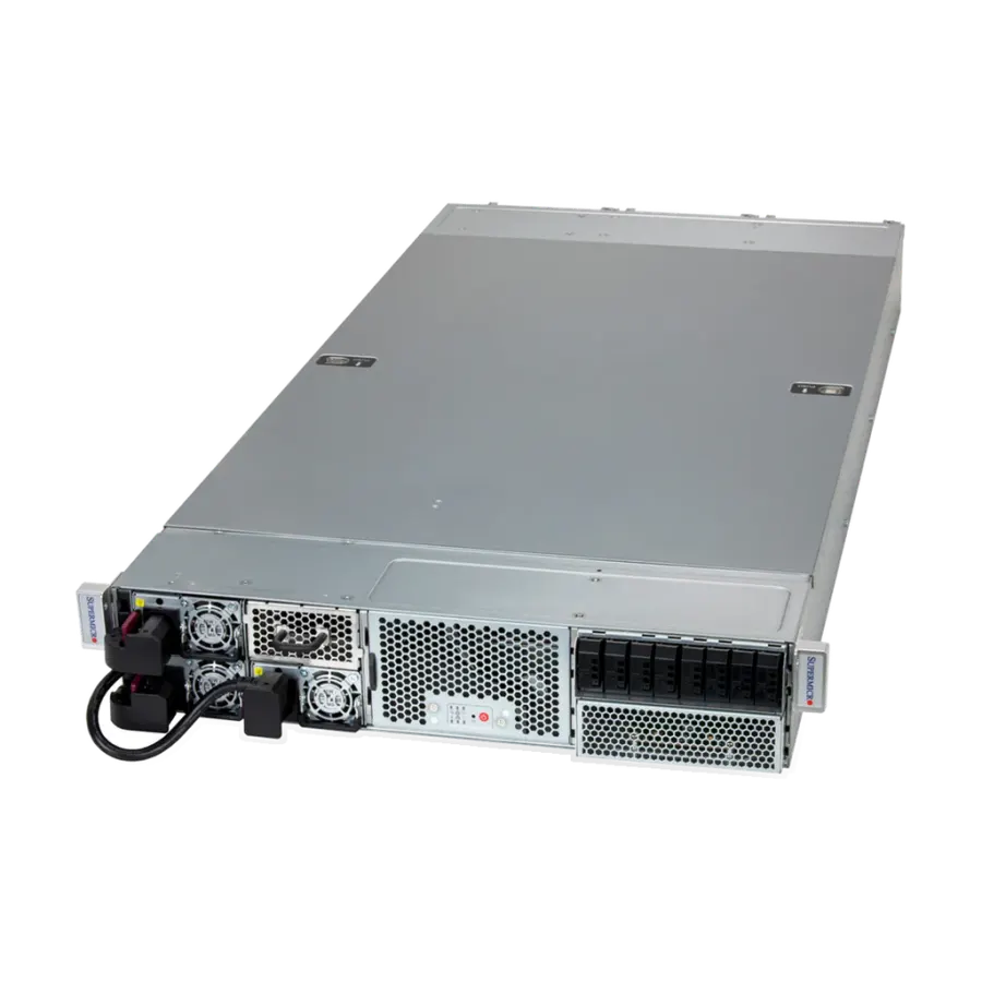 Supermicro 2U Dual H200 NVL Inference Server (30TB NVMe)