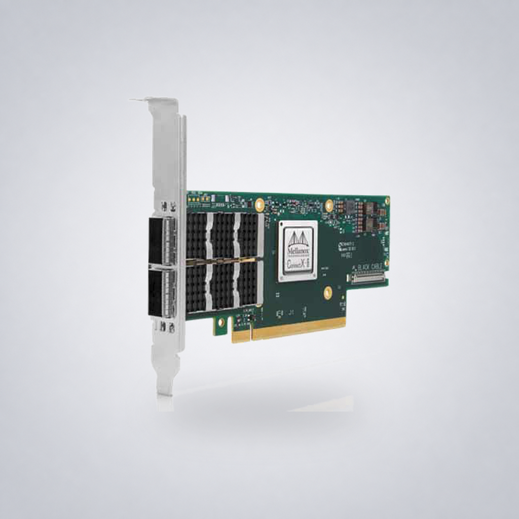NVIDIA ConnectX-6 VPI 100G Dual-Port QSFP56 NIC product image