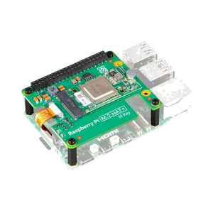 Raspberry Pi 5 AI Kit (16GB) — transparent product-only view
