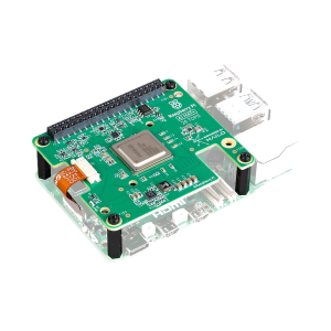 Raspberry Pi AI HAT+ 26 TOPS — transparent product-only view