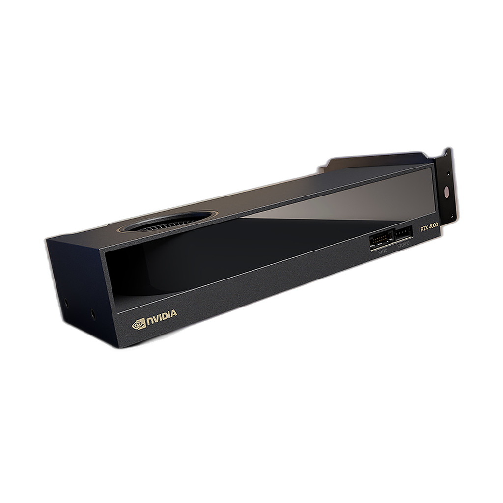 NVIDIA RTX 4000 SFF Ada Generation 20GB — transparent product-only view