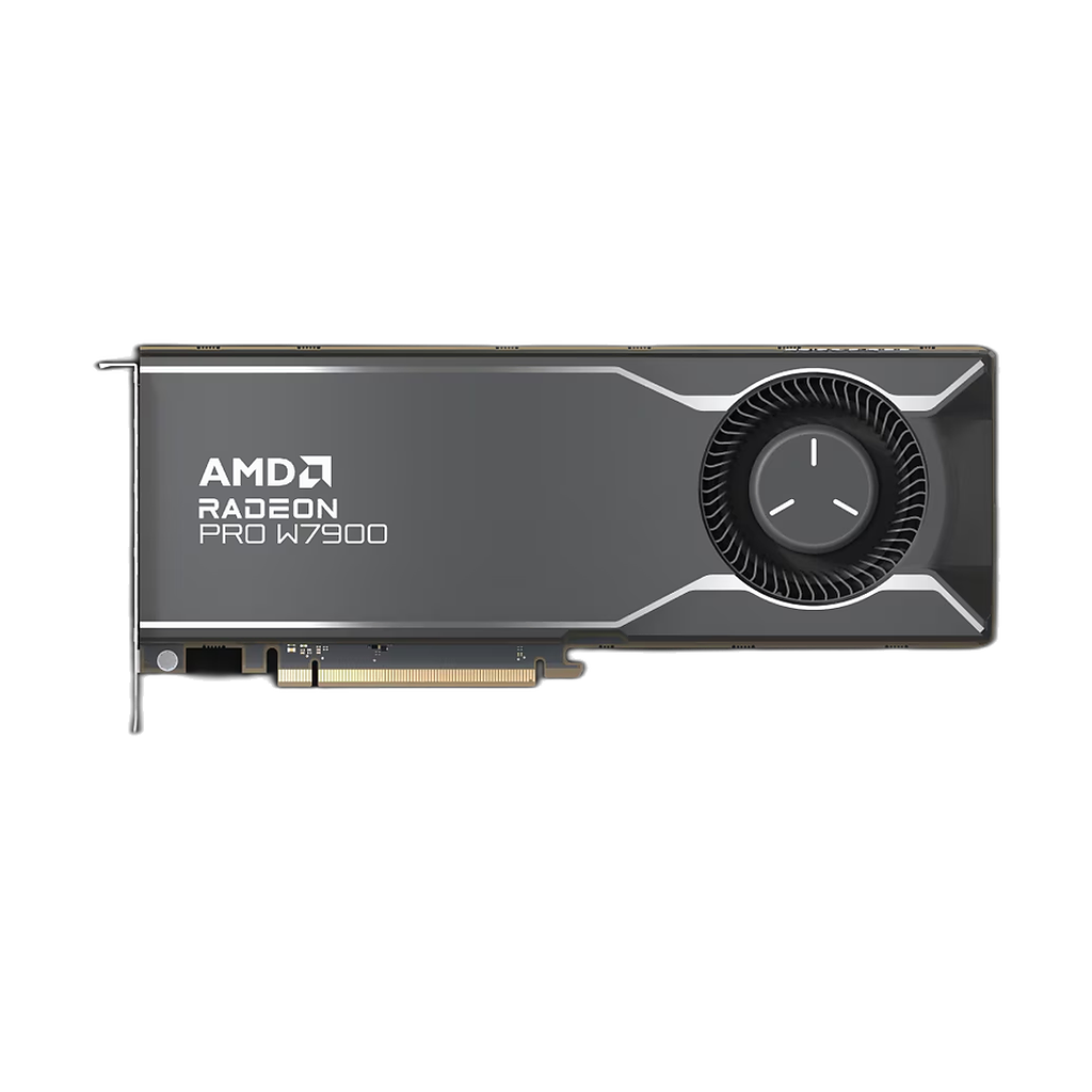 AMD Radeon PRO W7900 48GB — transparent product-only view