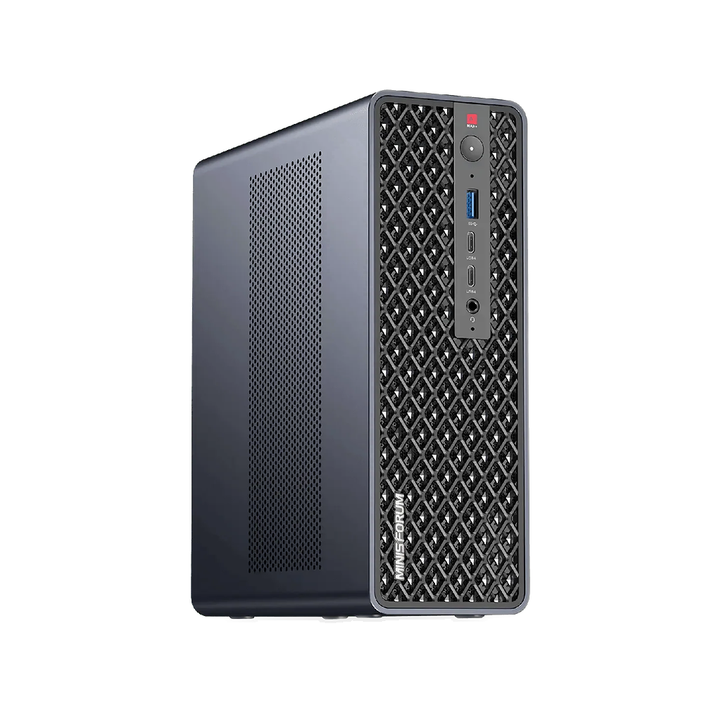 MINISFORUM MS-S1 MAX AI Workstation 128GB — transparent product-only view