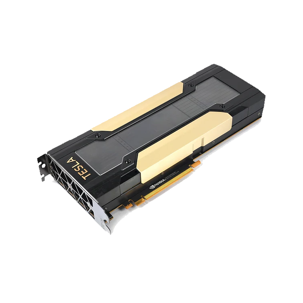 NVIDIA Tesla V100 32GB PCIe — transparent product-only view