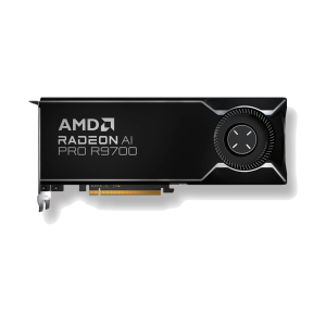 AMD Radeon AI PRO R9700 32GB — transparent product-only view
