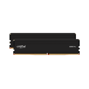 Crucial Pro 96GB DDR5-5600 UDIMM Kit — transparent product-only view