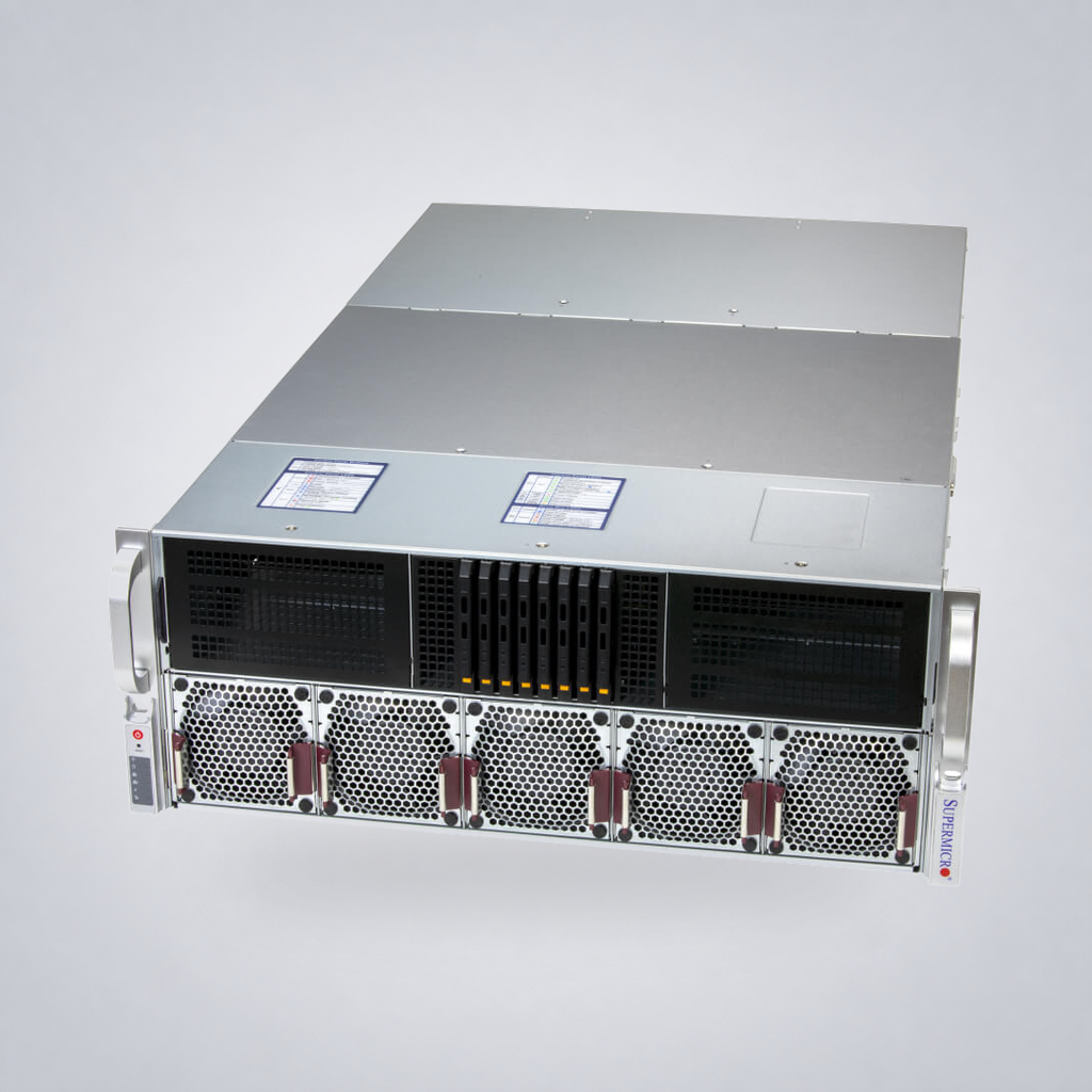 Supermicro 4U Octo RTX PRO 6000 GPU Server product image